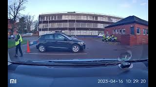 01 Practical Driving Test Route in Wigston Leicester Racecourse Roundabout UK [upl. by Nwadal377]