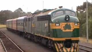 Steamrails Trip To Bairnsdale With S301 And A78 Part 1 [upl. by Luelle]