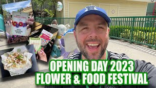 Dollywood 2023 Flower and Food Festival opening day  Food reviews  Full Review of festival [upl. by Edgar785]