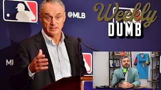 MLB negotiations continue amp Bees are too hot  Weekly Dumb [upl. by Aisatnaf]