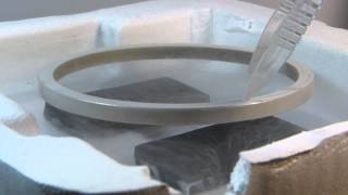 Superconducting Levitation of a large Ring Magnet [upl. by Odyssey]