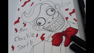 Mr Chuckle Teeth  Expedientes secretos X  Dibujando con ustedes [upl. by Zacharias]