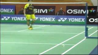 Semi Finals  MS  Lee Chong Wei vs Lin Dan  Yonex Sunrise Hong Kong Open 2011 [upl. by Canon]