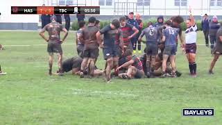 HIGHLIGHTS Super 8 First XV  Hastings Boys High v Tauranga Boys College [upl. by Asilrak]