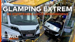 DER LUXUSCAMPER Glamping extrem Ultimative Freiheit auf vier Rädern  WELT DRIVE DOKU [upl. by Kciredec]