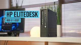 Hp Elitedesk 800 G1 USDT reacondicionado Review ✅ [upl. by Hsetirp]