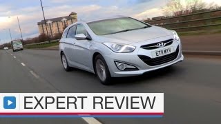 Hyundai i40 estate car review [upl. by Nonnel]