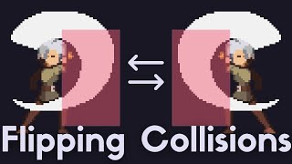 Proper Collision Shape Flipping in Godot 4  Godot Tutorial [upl. by Nosnevets660]