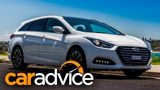 2016 Hyundai i40 Tourer Diesel review [upl. by Maura296]