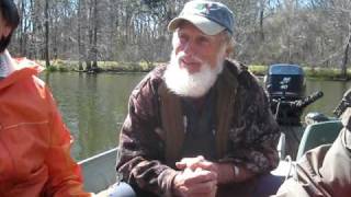 Norbert Leblanc explaining the origin of the french cajun name for the crappie quotsacalaitquot [upl. by Jeannie]