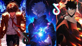 Badass Anime Edits Anime TikTok Compilation174K [upl. by Amadis]