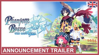 Phantom Brave The Lost Hero  Announcement Trailer Nintendo Switch PS4 PS5 Steam EU  ENG [upl. by Deana]