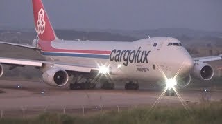 Cargolux  Panalpina Lindo demais Boeing 7478F Esse avião é SENSACIONAL [upl. by Horan]