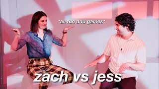 zach reino and jessica mckenna being combative improv partners for 10 minutes [upl. by Sulihpoeht55]