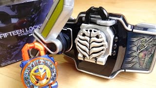 全DX玩具に装着！プレバン限定 DXフィフティーンロックシード 仮面ライダーフィフティーンセット レビュー！プレミアムバンダイ 鎧武ガイム 平成15ライダー [upl. by Eugnimod]