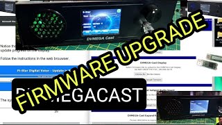 DV MEGACAST  UPGRADE FIRMWARE [upl. by Htiekel496]