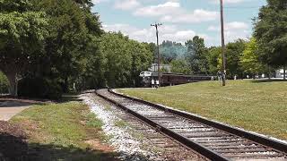 Streamliners at Spencer BampO 722 and CampO 8016 [upl. by Tsnre]