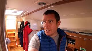 Ep 3 My first Solo Sail from Largs Marina to Lamlash Firth of Clyde Scotland August 2020 [upl. by Canotas634]