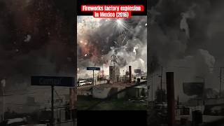 Fireworks factory explosion in Mexico 2016 [upl. by Yrellam]