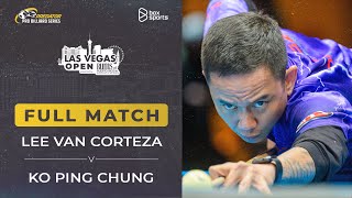 FULL MATCH  Lee Van Corteza vs Ko Ping Chung  Las Vegas Open Men 2024  Bán Kết [upl. by Annasiul]