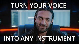 Turn Your Voice Into Any Instrument with AI Tutorial [upl. by Akzseinga]