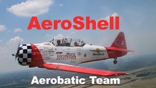 AeroShell Aerobatic Team  AWESOME Flight Footage [upl. by Tallbott]