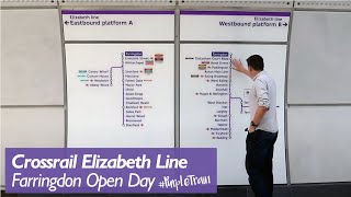 Elizabeth Line  Farringdon Station Open Day [upl. by Nyral272]