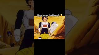 VEGETA SAYS GOKU NAME dragonballz kakarot goku vegeta saiyan [upl. by Cohla178]