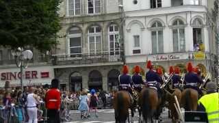 Grand cortège  fêtes de Gayant 2012  partie 3 [upl. by Annais]