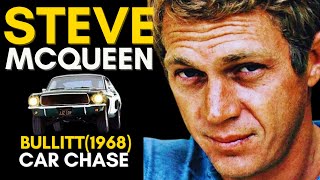 Hollywoods King of Cool Steve McQueen  Bullitt Car Chase 1968 [upl. by Dickens358]