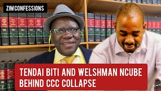 Tendai Biti And Welshman Ncube Behind CCC Collapse [upl. by Drewett493]