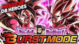 BURST MODE DB HEROES TOUTES LES MISSIONS  DRAGON BALL HEROES  DOKKAN BATTLE [upl. by Fielding]