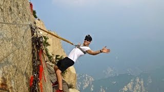 Deadliest Hike in the World Mount Huashan China [upl. by Reinwald607]