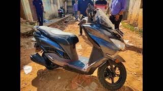 suzuki BURGMAN new color GLOSSY GREY new update suzuki burgmanstreet [upl. by Samaria]