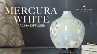 Mercura White Ultrasonic Diffuser  Made By Zen [upl. by Gustave60]