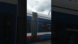 MZK Bydgoszcz Linia 8 Kierunek Zajezdnia Tramwajowa Pesa Tramigus 122N [upl. by Ahsinna]