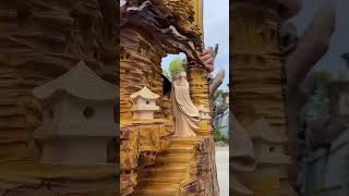 The best most beautiful wood carvings part​ 150 [upl. by Muldon]