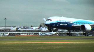 787 arrives at 2011 Paris Air Show [upl. by Enairda379]