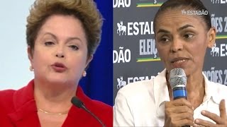 O quotsegundo turno antecipadoquot entre Marina e Dilma [upl. by Aydin508]