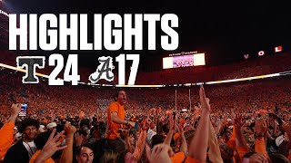 HIGHLIGHTS  No 11 Vols 24 Alabama 17 Oct 19 2024 [upl. by Aneele862]