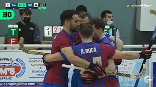 Highlights CH Palafrugell 56 Barça  Ok Liga 2122  J17 [upl. by Tilda]