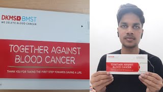 DKMS Swab kit  HLA Typing  Blood Cancer Awareness  vikashkumar20 [upl. by Viradis]