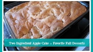 Apple Spice Cake  Fast and Easy Recipe [upl. by Denys26]