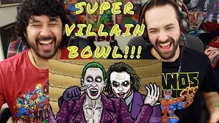 SUPERVILLAINBOWL  TOON SANDWICH  REACTION [upl. by Elocn]