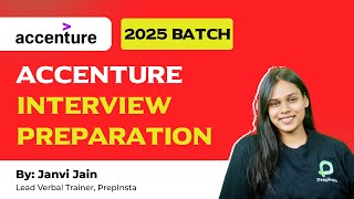 Accenture Interview Preparation Strategy  Accenture Oncampus 2025 [upl. by Onaled]