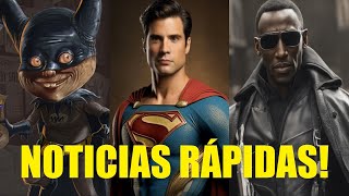 NOTICIAS RÁPIDAS BATMILE BLOQUEADO POR WB GUION DE SUPERMAN LEGACY COMPLICADO BLADE EN TONO SERIO [upl. by Ma973]