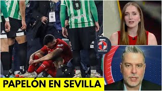 VERGONZOSO El Betis vs Sevilla fue suspendido por una agresión desde las gradas  Fuera de Juego [upl. by Lohman770]