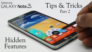 Galaxy Note 3 Software Explained  Tips amp Tricks Hidden Features amp more Part 22 [upl. by Marcin]