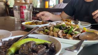 Team Manyaman quotCrispy Dinuguan liver steak chapseuyquot 🚗🌶️🐓🔥YouTube videos foodtrip [upl. by Llennaj]