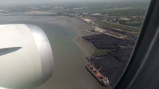 Landing Maputo Airport [upl. by Nylhtac766]